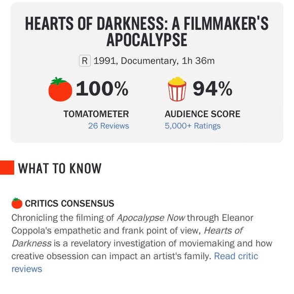 *BNIB* Heart of Darkness: A filmmaker’s apocalypse DVD - Picture 5 of 6